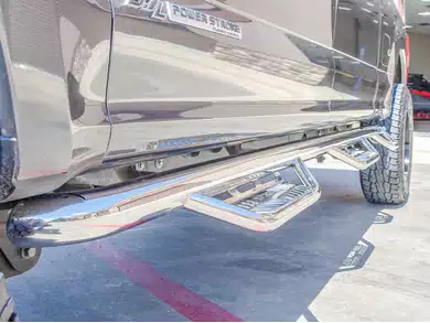 N Fab Podium Steps Heavy-Duty Running Boards for Enhanced Vehicle Access